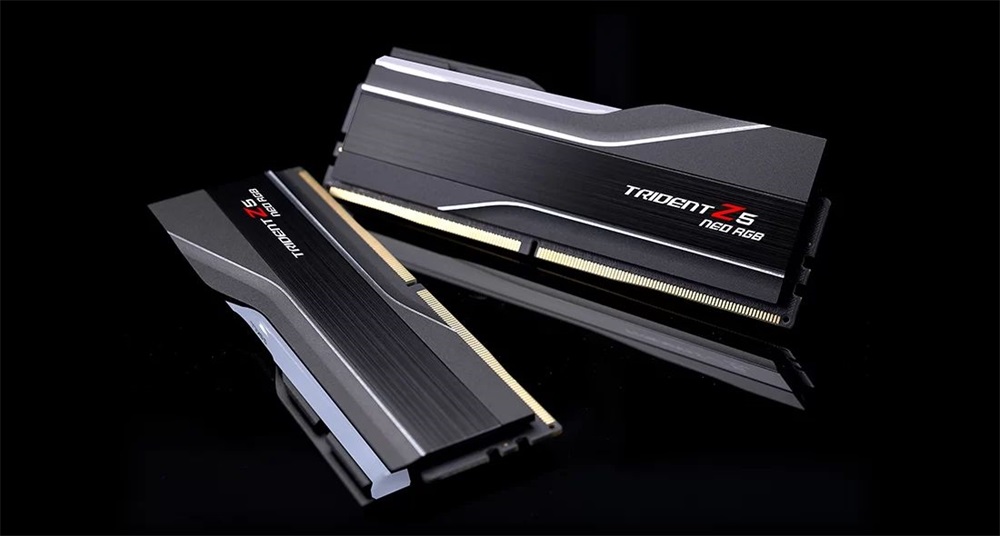 G.Skill 32GB/6000MHz DDR-5 Trident Z5 Neo RGB (Kit! 2db 16GB) (F5-6000J3238F16GX2-TZ5NR) memória