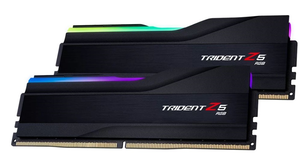 G.Skill 48GB/6400MHz DDR-5 Trident Z5 RGB (Kit! 2db 24GB) (F5-6800J3446F24GX2-TZ5RK) memória