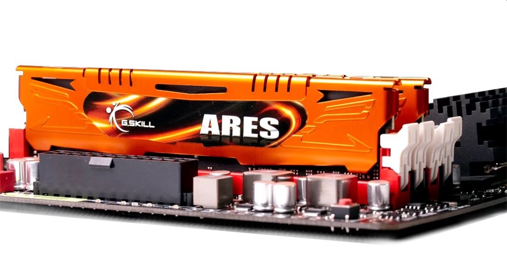 G.Skill 8GB 1600MHz DDR-3 Ares Intel XMP Orange (Kit! 2db 4GB) (F3-1600C9D-8GAO) memória
