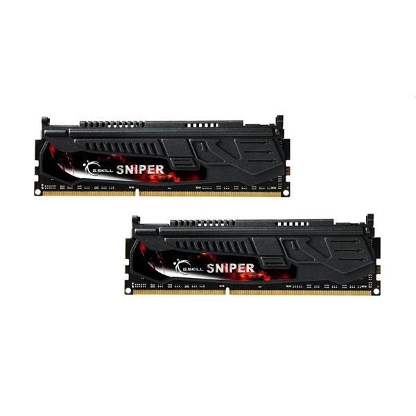 G.Skill 8GB 1866MHz DDR-3 Sniper Intel XMP (Kit! 2db 4GB) (F3-14900CL9D-8GBSR) memória