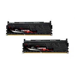G.Skill 8GB 1866MHz DDR-3 Sniper Intel XMP (Kit! 2db 4GB) (F3-14900CL9D-8GBSR) memória
