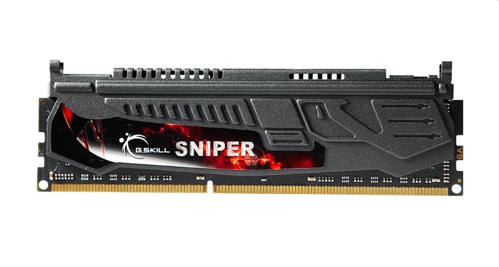 G.Skill 8GB 1866MHz DDR-3 Sniper Intel XMP (Kit! 2db 4GB) (F3-14900CL9D-8GBSR) memória