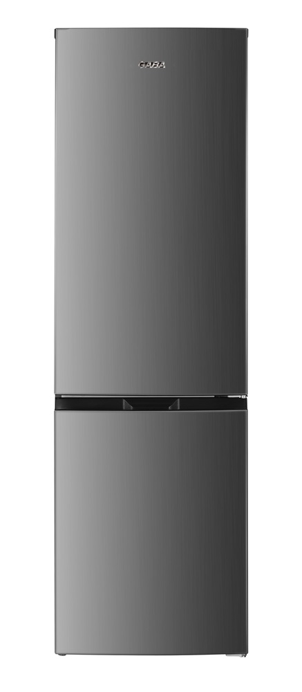 Gaba GHNF-253XF 253 L inox, alulfagyasztós, Hűtő:182L, Fagyasztó:71L, No frost hűtőszekrény