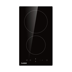 Gaba GMH-C-2 fekete, beépíthető, elektromos üvegkerámia,főzőzóna:2, beépíthető méret:50cm, főzőlap