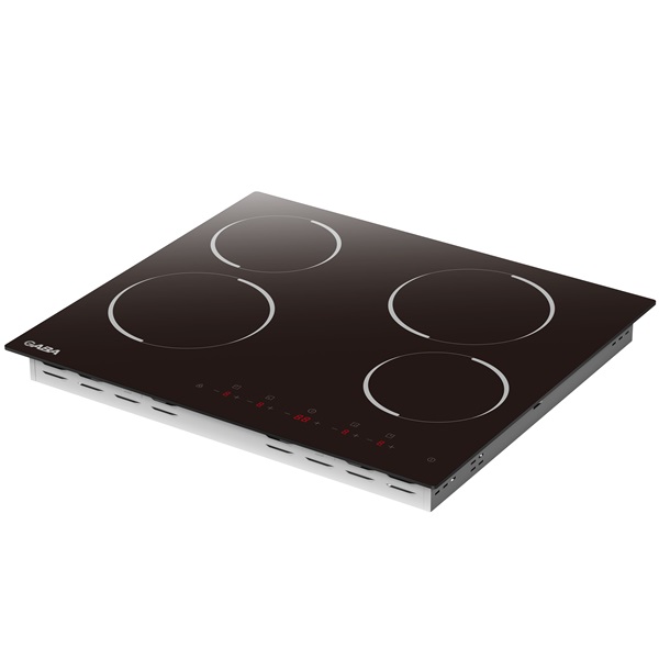 Gaba GMH-C-4 fekete, beépíthető, elektromos üvegkerámia, főzőzóna:4, beépíthető méret.56cm, főzőlap