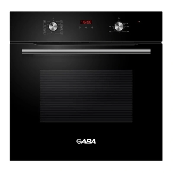 Gaba GMO-70-9CB fekete, beépíthető, sütőtér:70L, grill, légkeverés, sütő