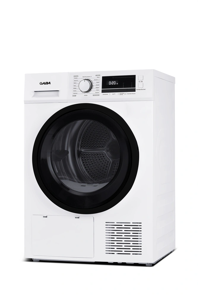 Gaba GMTD-8W fehér, 8kg, hőszivattyús szárítógép