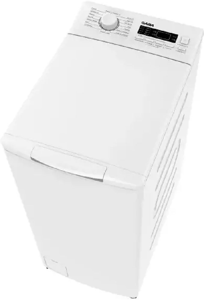 Gaba GMW-612CSB fehér, felültöltős, max.1200ford., 6 kg, mosógép