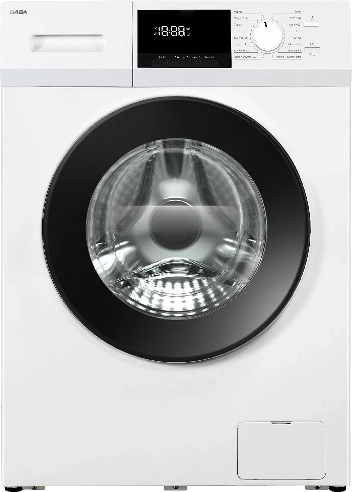 Gaba GTW-712A fehér, elöltöltős, max.1200ford., 7 kg, mosógép (Újszerű)