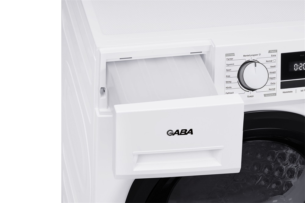Gaba MTD-G80  fehér, 8 kg, hőszivattyús, szárítógép