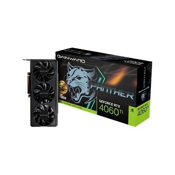 Gainward GeForce RTX 4060 Ti Panther OC nVidia 16GB GDDR6 128bit PCIe videókártya
