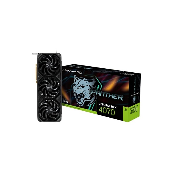 Gainward GeForce RTX 4070 Panther nVidia 12GB GDDR6X 192bit PCIe videókártya