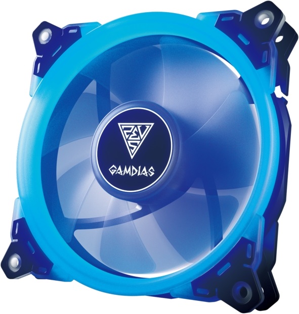 Gamdias - Case Fan - 12cm - AEOLUS E1 1201 BLUE