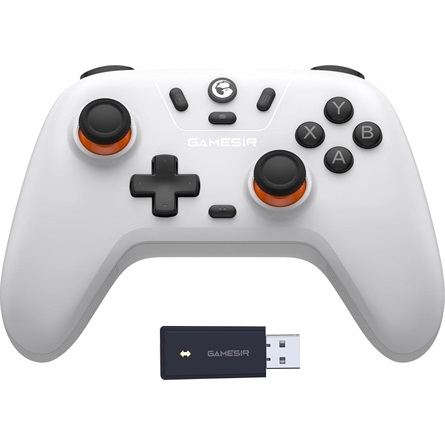 GameSir Nova Lite Multiplatform Android/iOS/Nintendo Switch/PC Bluetooth/USB vezeték nélküli fehér kontroller
