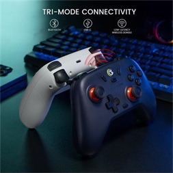 GameSir Nova Lite Multiplatform Android/iOS/Nintendo Switch/PC Bluetooth/USB vezeték nélküli fehér kontroller