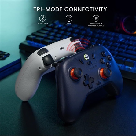 GameSir Nova Lite Multiplatform Android/iOS/Nintendo Switch/PC Bluetooth/USB vezeték nélküli fehér kontroller