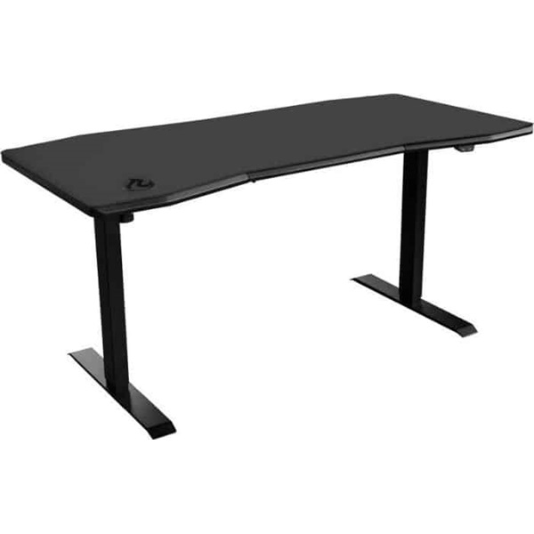 Gamer asztal Nitro Concepts D16E 1600 x 800 mm Carbon Black Elektromosan állítható