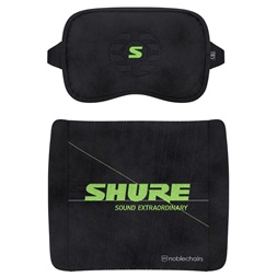 Gamer szék kiegészítő noblechairs Memóriahabos párnaszett Shure Edition Fekete