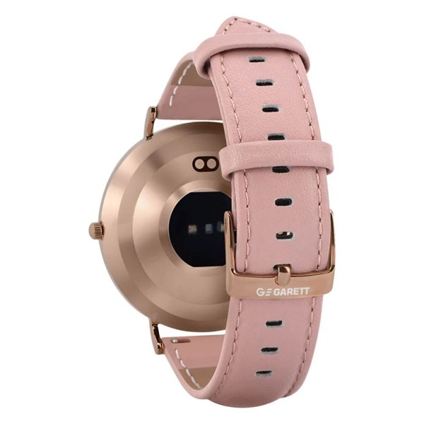 Garett Verona arany-pink bőr női okosóra