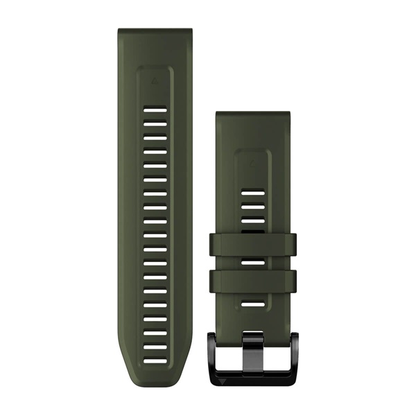 Garmin 010-13117-03 QuickFit fenix 7X 26mm mohazöld/fekete szilikon óraszíj