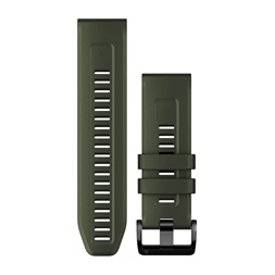 Garmin 010-13117-03 QuickFit fenix 7X 26mm mohazöld/fekete szilikon óraszíj