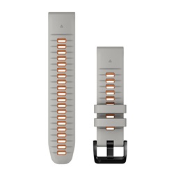 Garmin 010-13280-02 QuickFit 22mm szürke/narancs szilikon óraszíj