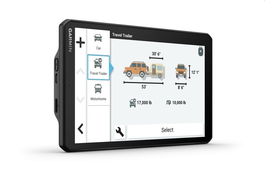 Garmin Camper 895 MT-D autós navigáció