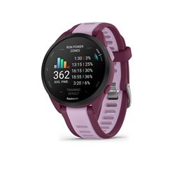 Garmin Forerunner 165 Music Lila bogyó okosóra
