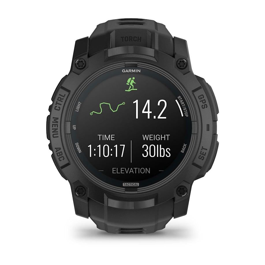 Garmin Instinct 3 AMOLED Tactical Edition (50mm) fekete okosóra