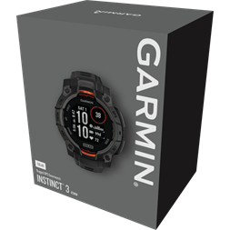 Garmin Instinct 3 45mm Solar fekete okosóra