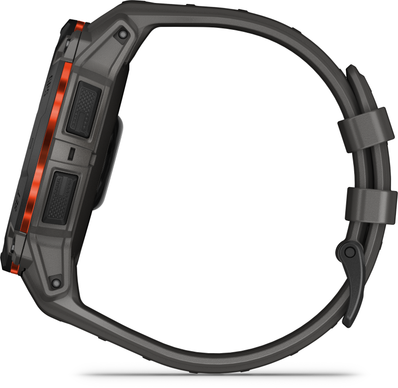 Garmin Instinct 3 50mm Solar fekete sötétszürke szíjjal okosóra