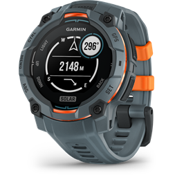 Garmin Instinct 3 45mm Solar szürke okosóra