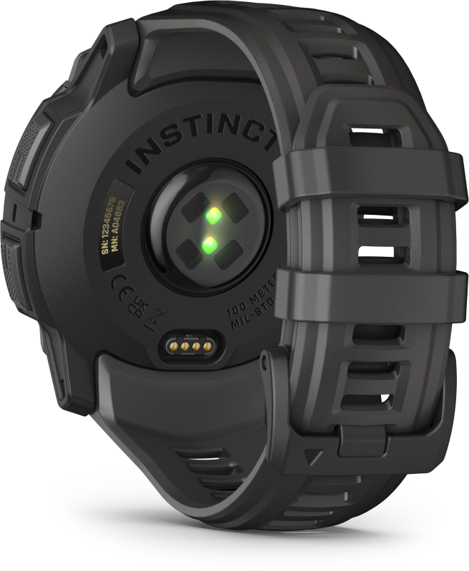 Garmin Instinct 3 50mm AMOLED tropic szürke szíjjal okosóra