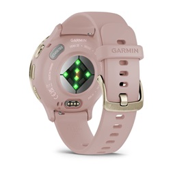 Garmin Venu 3S rózsa krémarany, szilikon szíjjal okosóra (Újszerű)