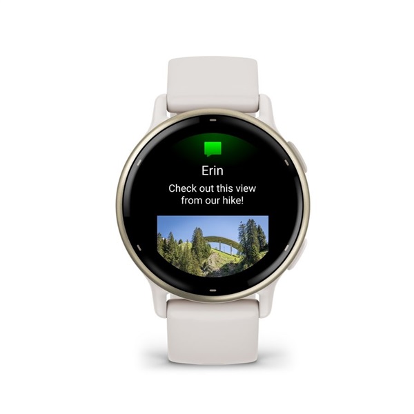 Garmin Vívoactive 5 elefántcsont krémarany okosóra (Újszerű)