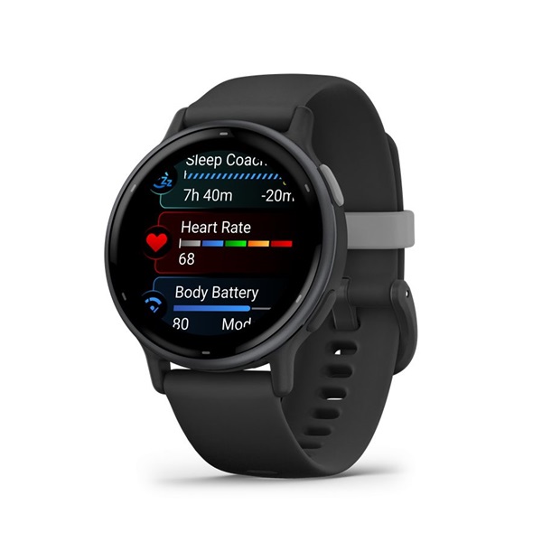 Garmin Vívoactive 5 fekete okosóra (Újracsomagolt)