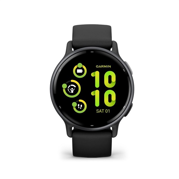 Garmin Vívoactive 5 fekete okosóra (Újracsomagolt)