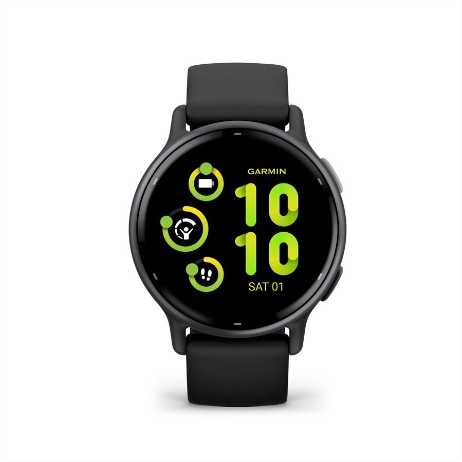 Garmin Vívoactive 5 fekete okosóra (Újracsomagolt)