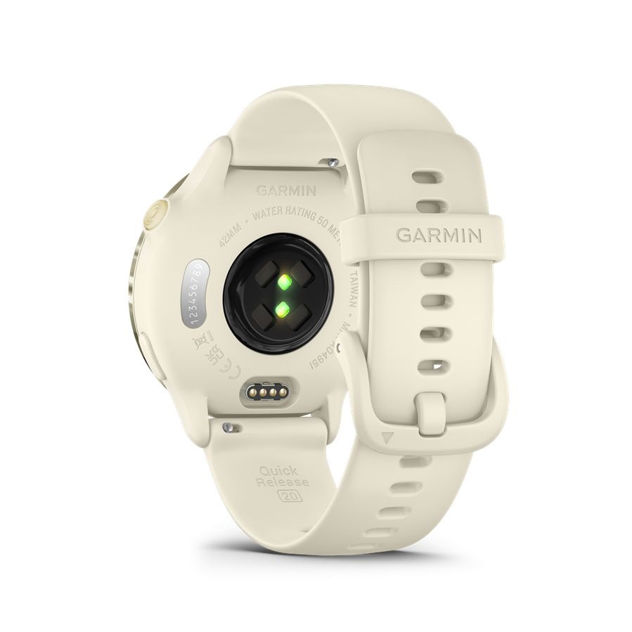 Garmin vívoactive 6 elefántcsont okosóra (Újracsomagolt)