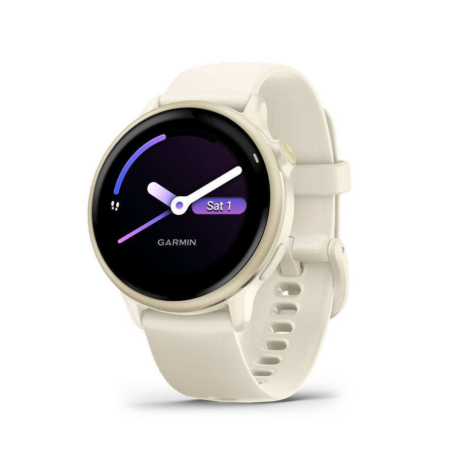 Garmin vívoactive 6 elefántcsont okosóra (Újracsomagolt)