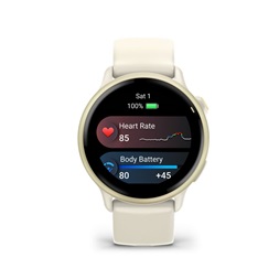 Garmin vívoactive 6 elefántcsont okosóra (Újracsomagolt)