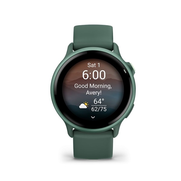 Garmin vívoactive 6 mohazöld okosóra