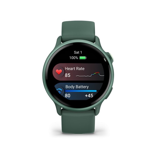 Garmin vívoactive 6 mohazöld okosóra