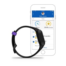 Garmin vivofit jr. 3 Fekete Párduc állítható szíjjal okosóra (Újracsomagolt)