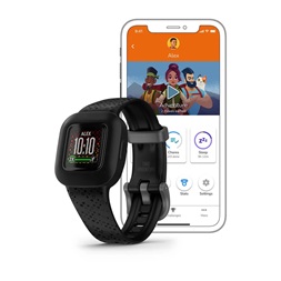 Garmin vivofit jr. 3 Fekete állítható szíjjal okosóra (Újracsomagolt)