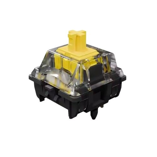 Gateron EF Silent Yellow - Halk Lineáris switch szett (10db)