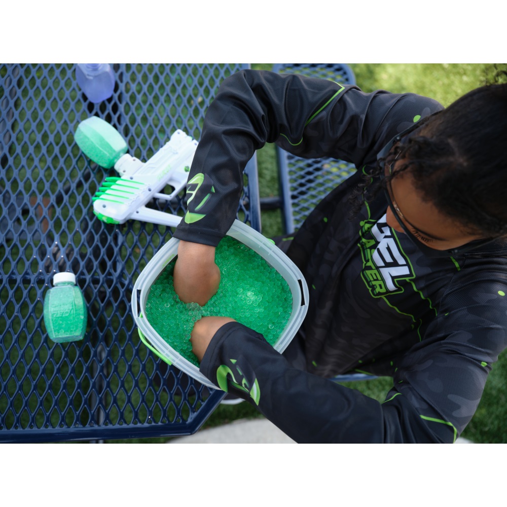 Gel Blaster 10.000 db-os zöld zselégolyó csomag