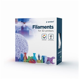 Gembird 3DP-PLA1.75-01-BK PLA 1.75mm 1kg fekete filament