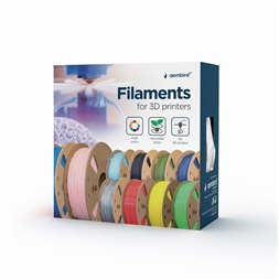 Gembird 3DP-PLA+1.75-02-GR PLA-plus 1.75mm 1kg szürke filament