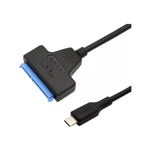 Gembird AUS3-03 0,2m USB-C 3.1 Gen1 - SATA M/F fekete adapter